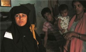 Fatima Munzareen is one of the film’s ‘stars’, travelling from house to house encouraging parents to vaccinate their children against polio. Vermilion Pictures