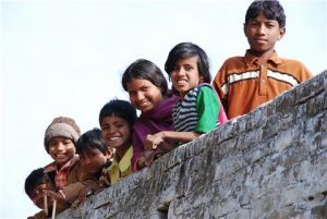 Children in a polio-free India WHO / Fred Caillette
