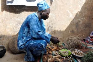 Strengthening surveillance in Nigeria relies on outreach to many members of communities in the most vulnerable areas of the country, including traditional healers. WHO/L.Dore