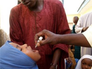 An eight-country synchronized vaccination campaign in aims to immunize more than 53 million children in west Africa