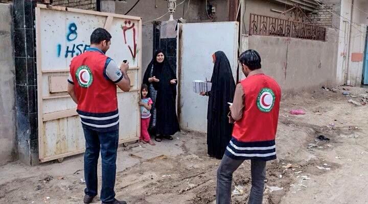 Iraqi Red Crescent Society Surveyors: polio post-campaign monitoring