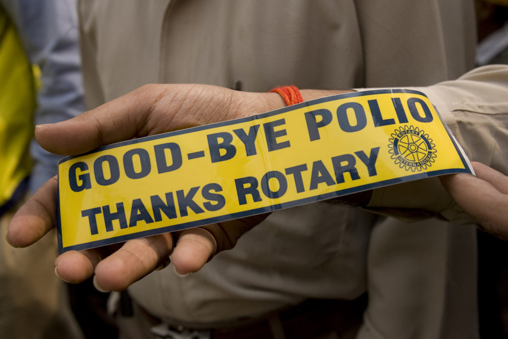 Eradicating polio, Rotary Voices