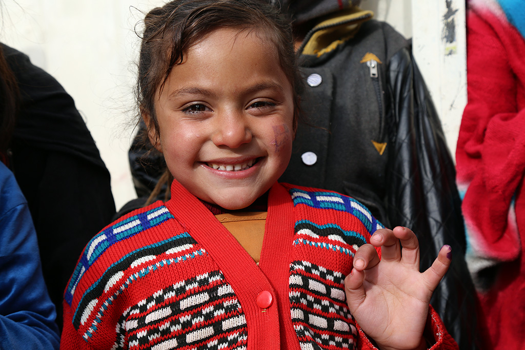 Over 450,000 children were vaccinated against polio in Kabul, Afghanistan, in December 2017. ©WHO / Tuuli Hongisto