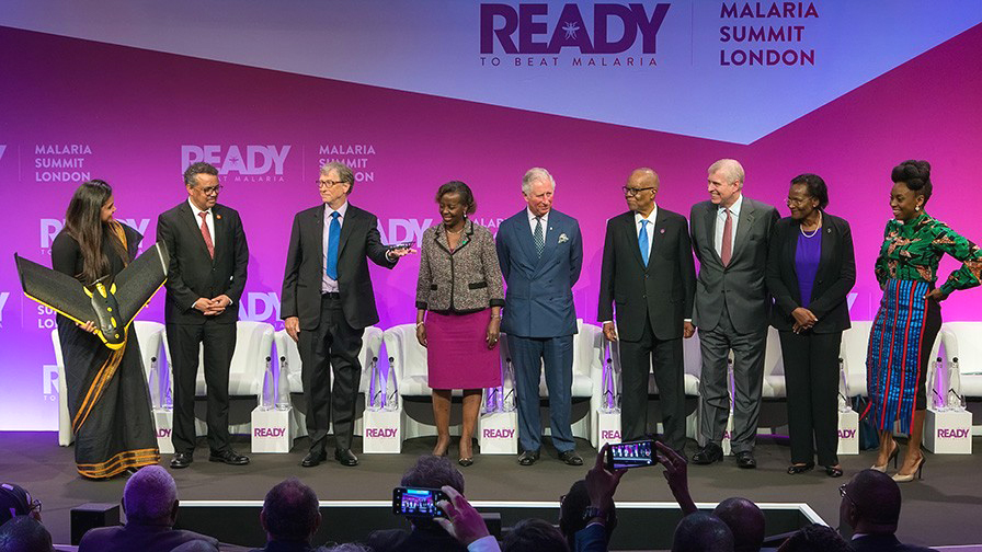 Throughout the course of the Commonwealth summit and related events, individual leaders voiced their continued support for eradication. © Malaria No More UK