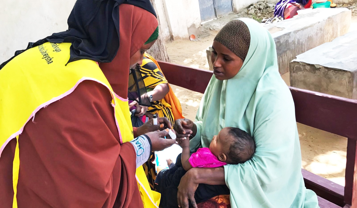 Women are the true driving force of the polio programme in Somalia. © WHO Somalia