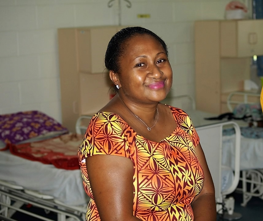 Dr Fiona Kupe, Paediatric Specialist Medical Officer, Gerehu General Hopsital, National Captial District, is among the many women around the world who ensure essential vaccines are provided across their communities. ©WHO/PNG