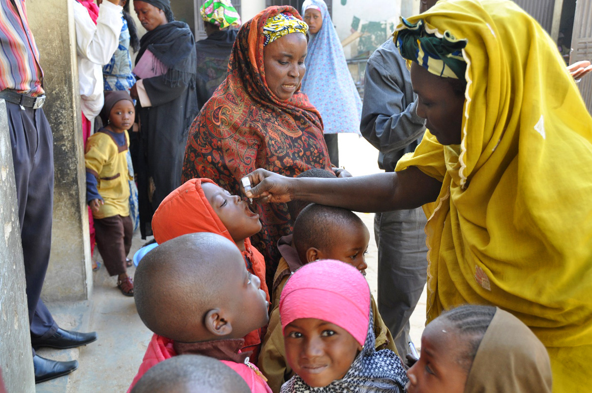 Nigeria has been free of wild poliovirus for three years thanks to hardworking health workers and parents. © WHO